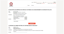 Desktop Screenshot of eventos.sescon.org.br