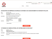 Tablet Screenshot of eventos.sescon.org.br
